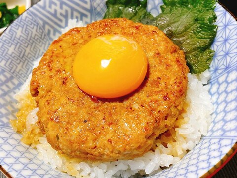 簡単絶品！月見つくね丼